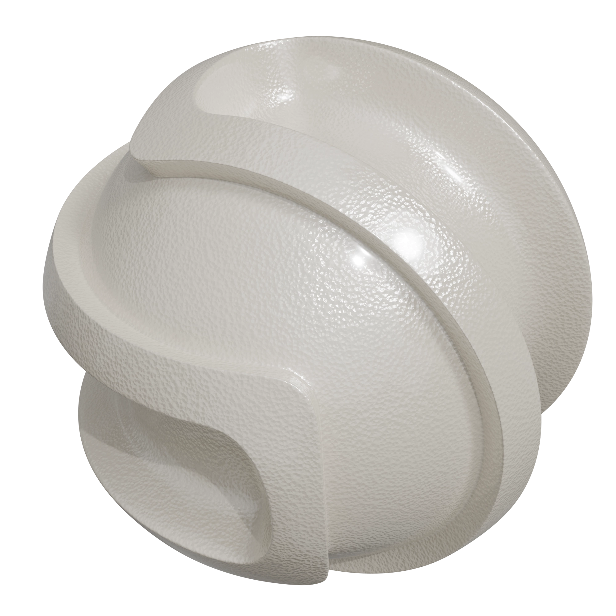 OYSTER WHITE RAL1013 ROUGH TEXTURE