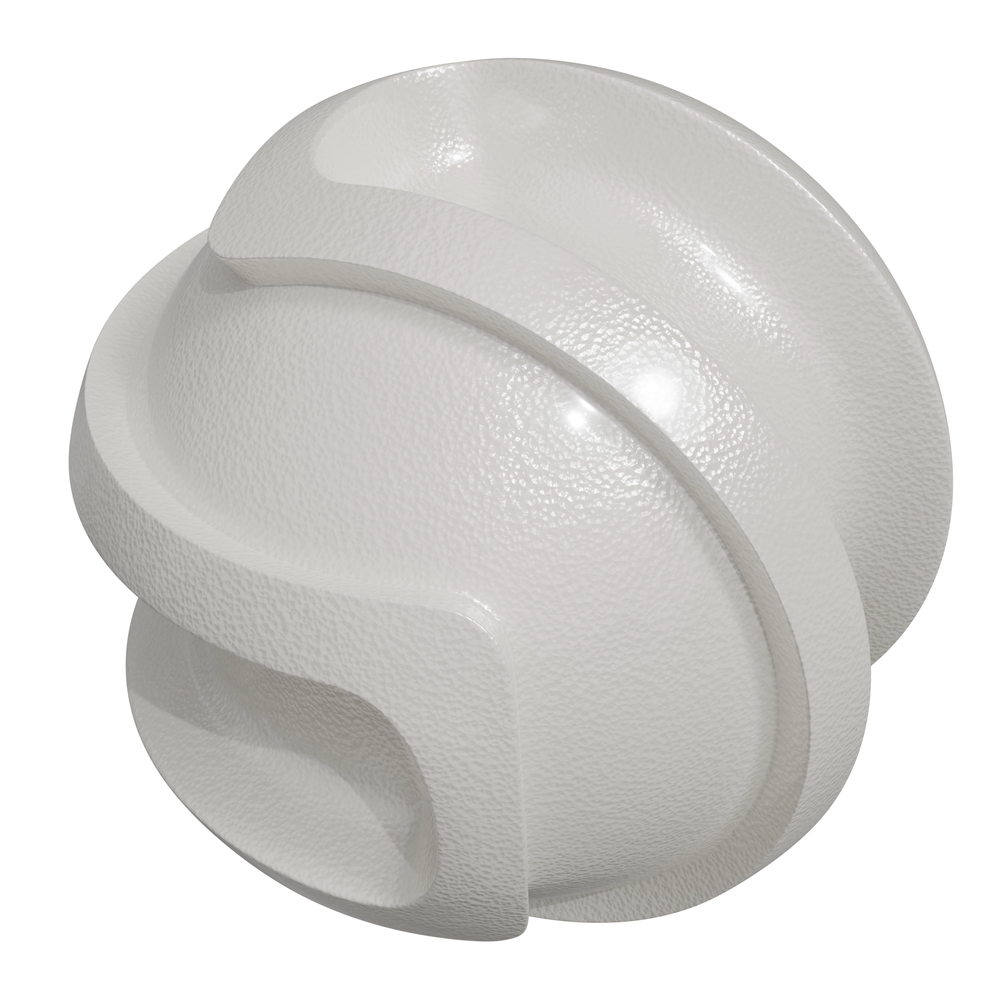 PURE WHITE RAL9010 ROUGH TEXTURE