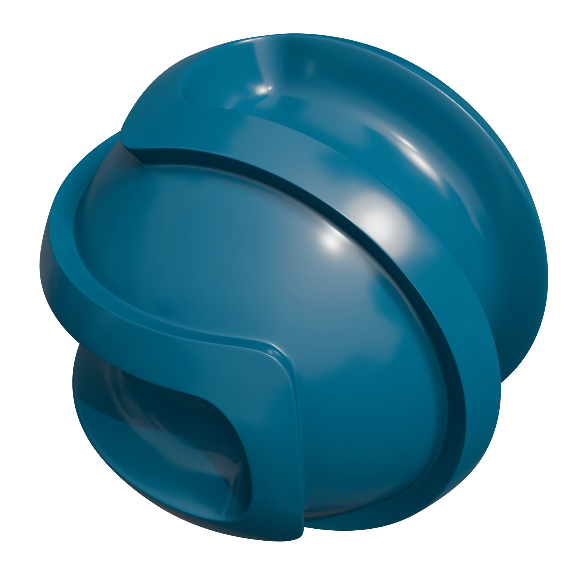 Green Blue RAL5001 Semi gloss