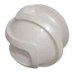 OYSTER WHITE RAL1013 ROUGH TEXTURE